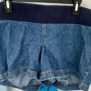 duo Jean Maternity Shorts size Large